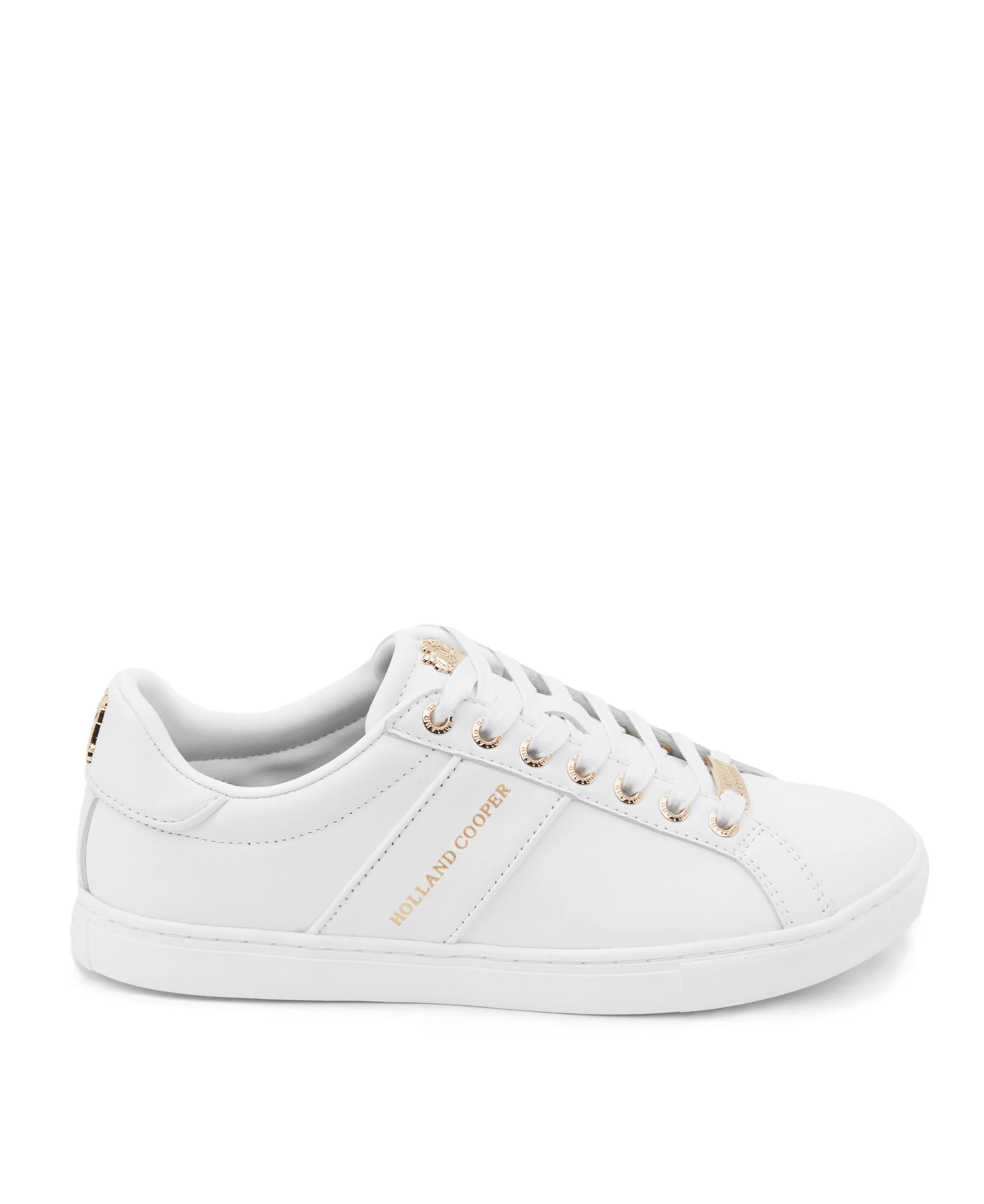 Knightsbridge White Court Trainer