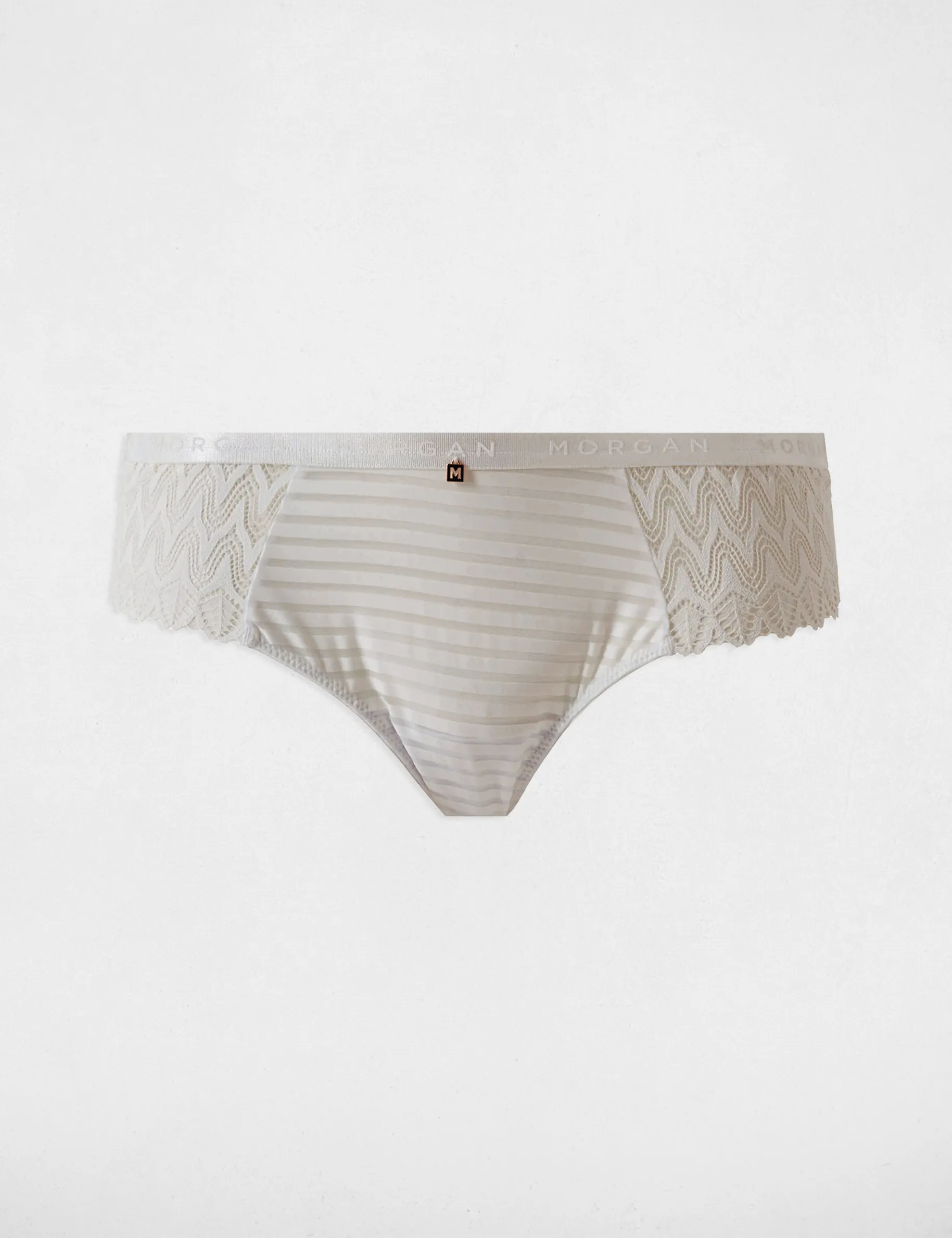 Lace shorties white ladies'