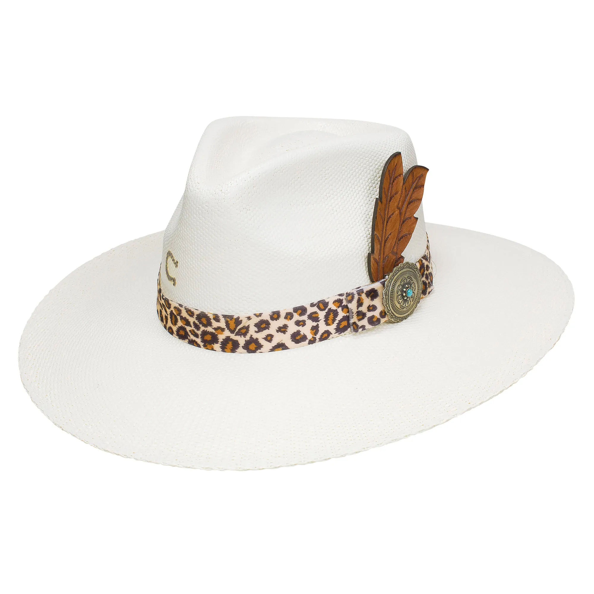 Ladies Charlie One Horse Heatseeker Straw Hat