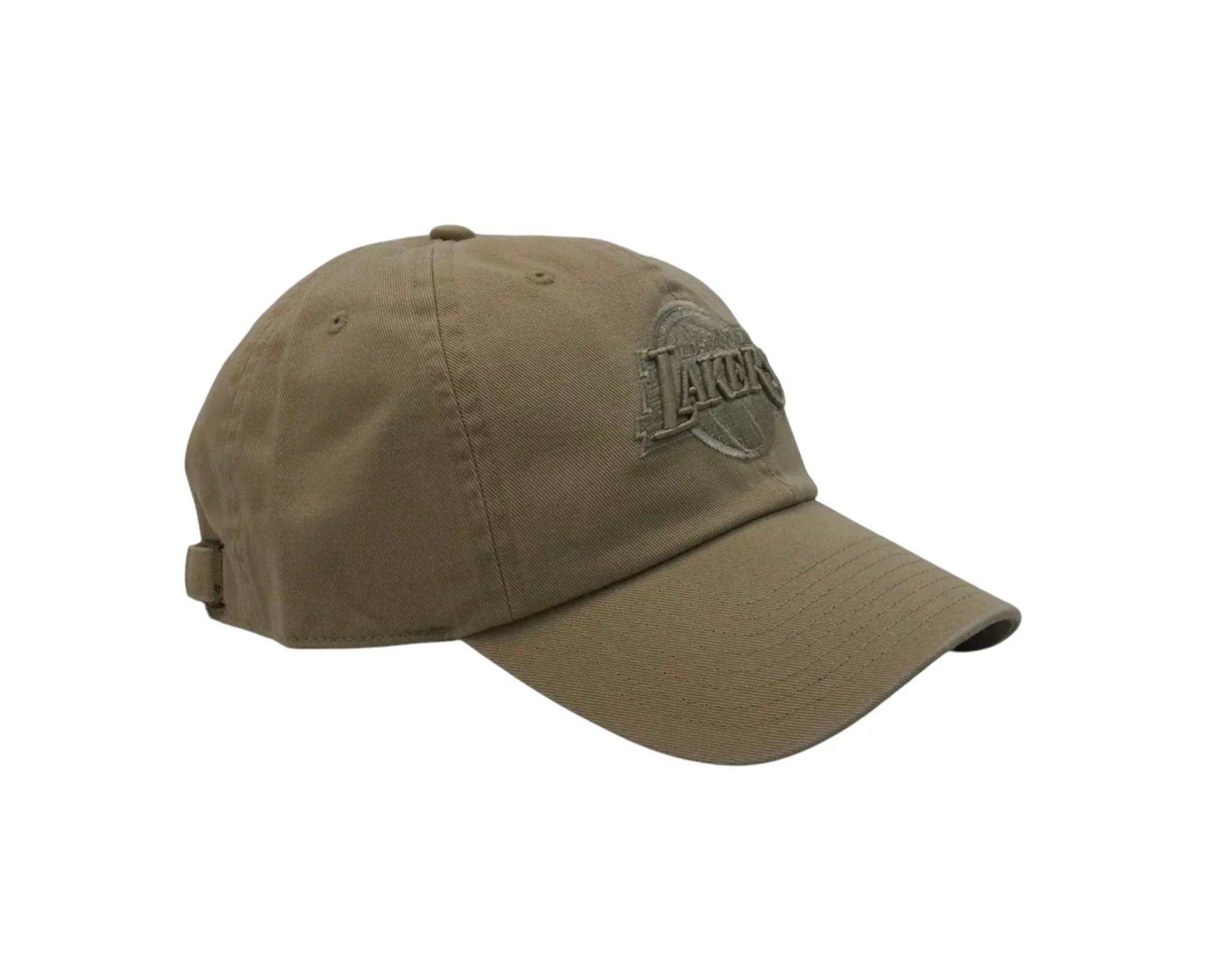 Lakers 47 Clean Up Khaki Hat