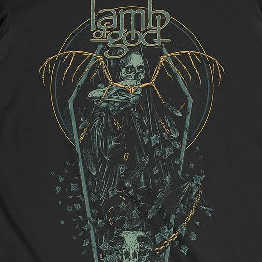 Lamb of God Coffin Copia Shirt - Official Band Merch ?