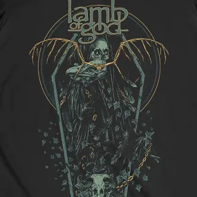 Lamb of God Coffin Copia Shirt - Official Band Merch ?