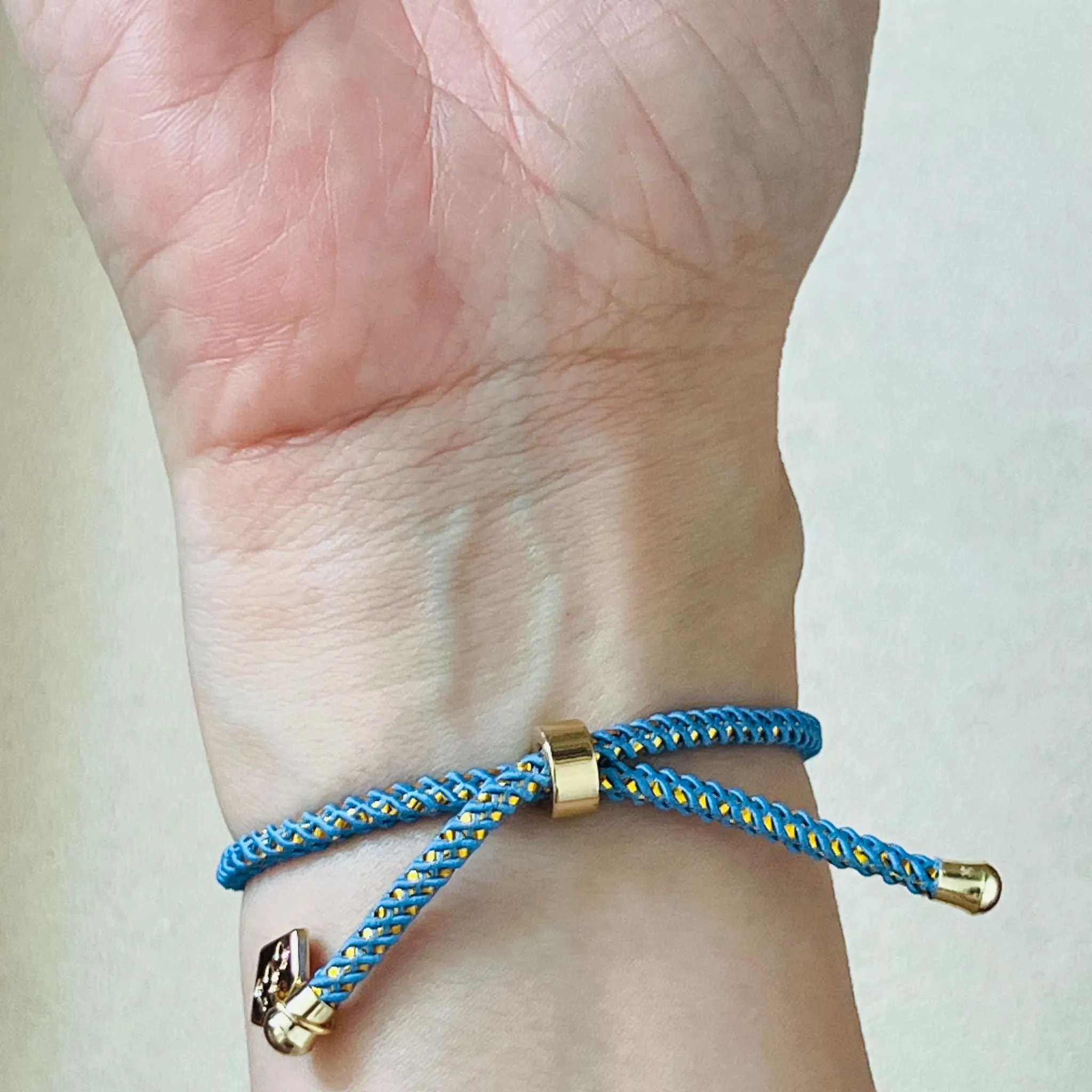 Blue String Lapis Lazuli Bracelet for Girls