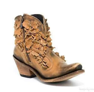 Liberty Black Delano Camel Booties