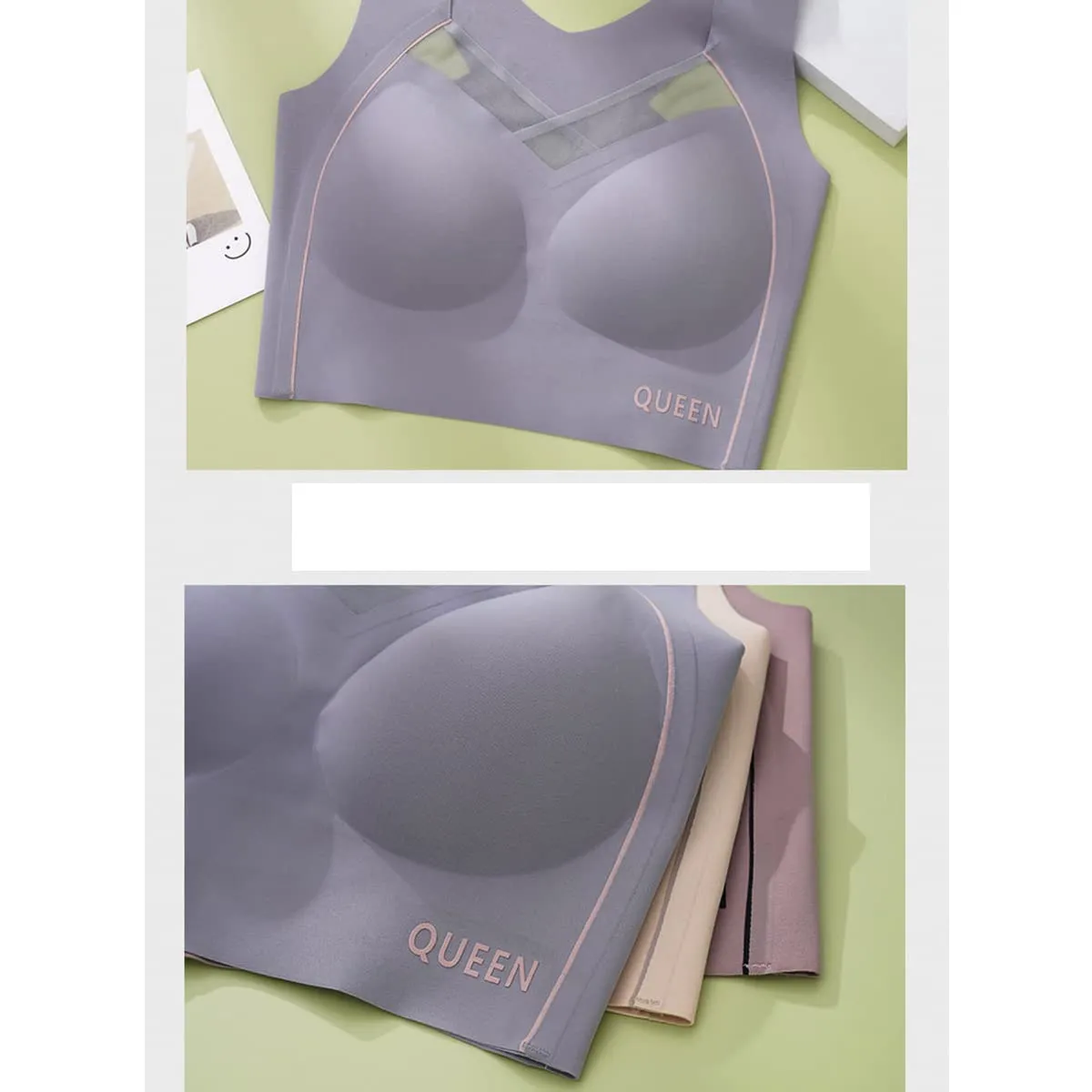 Push-Up Full Coverage Bra