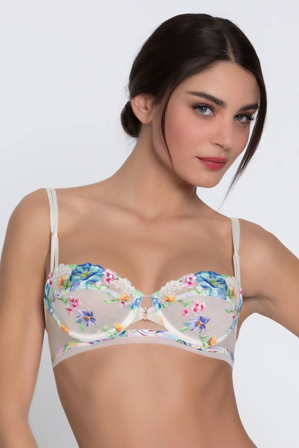 Light Kisses Half Cup Bra