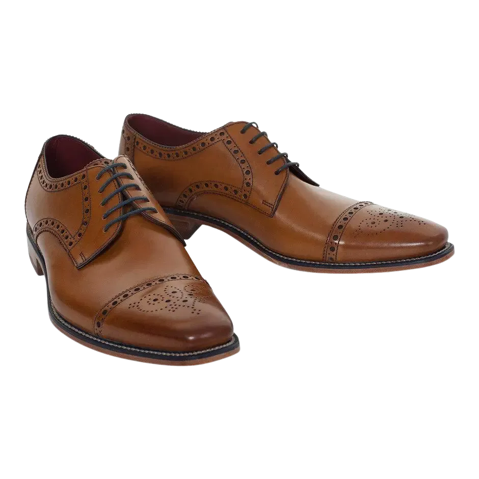 Loake Foley Shoes in Tan