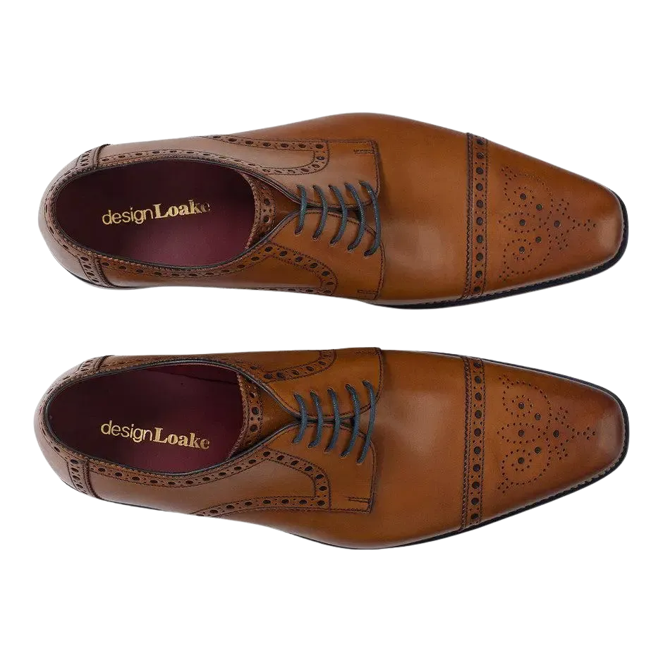 Loake Foley Shoes in Tan