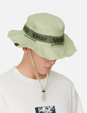 Logo Print Tape Camping Hat