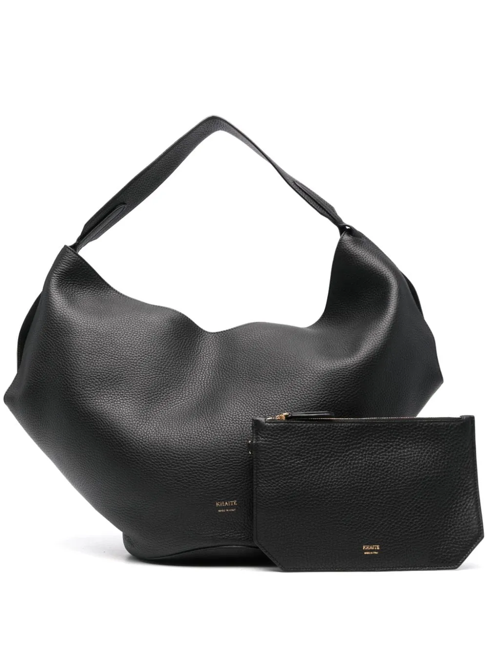 LOTUS MEDIUM LEATHER SHOULDER BAG