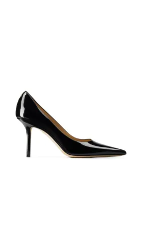 Love 85 Patent Leather Pumps - Black