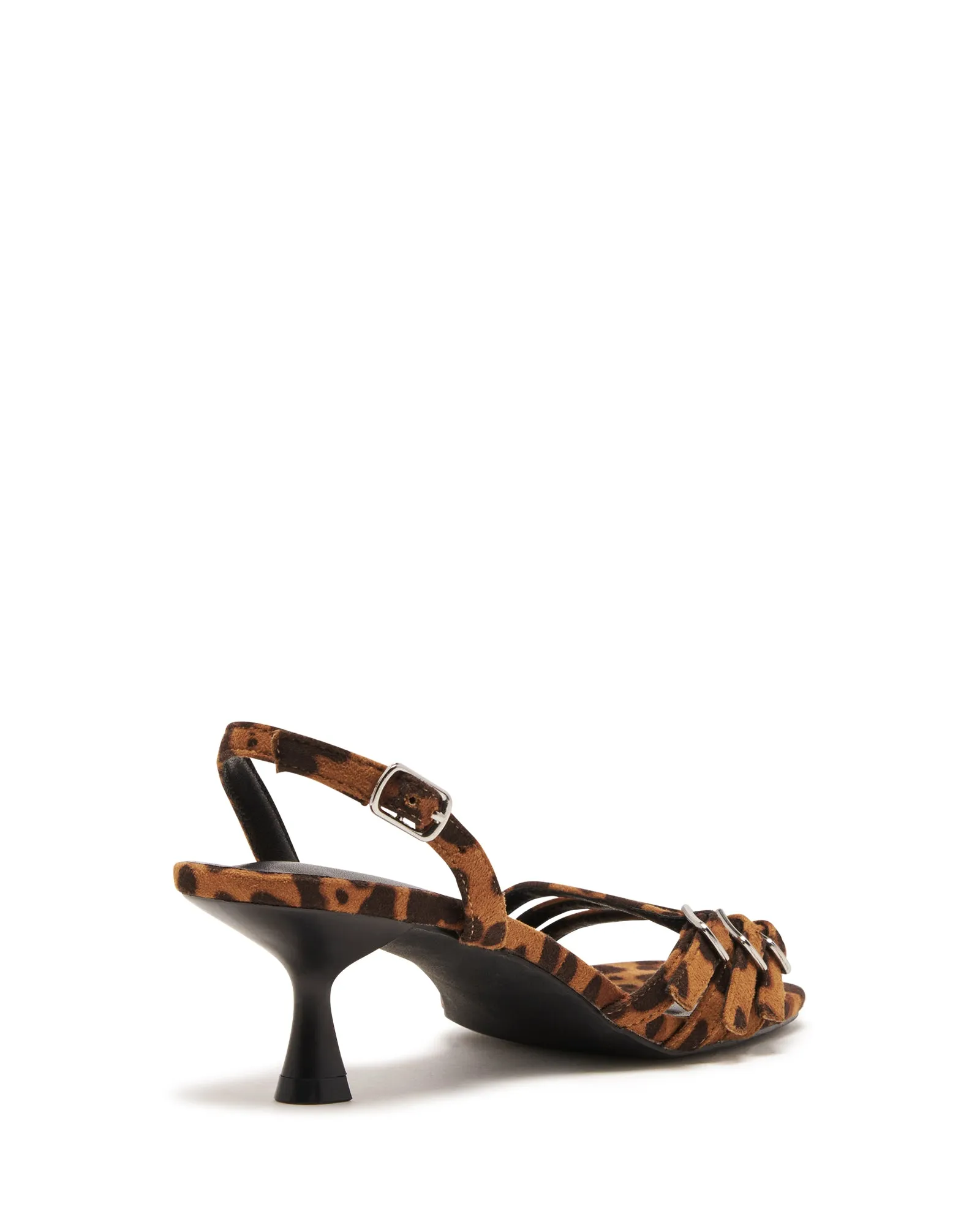 Lucky Strappy Heel Leopard