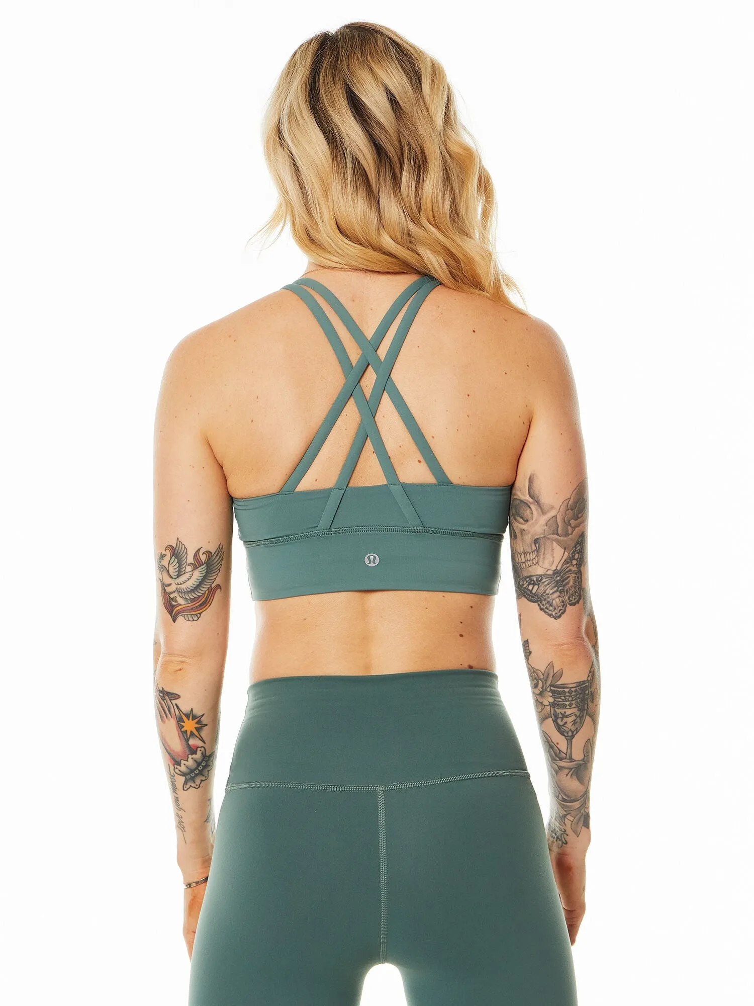 Lululemon | Energy Longline Bra | Medium Forest