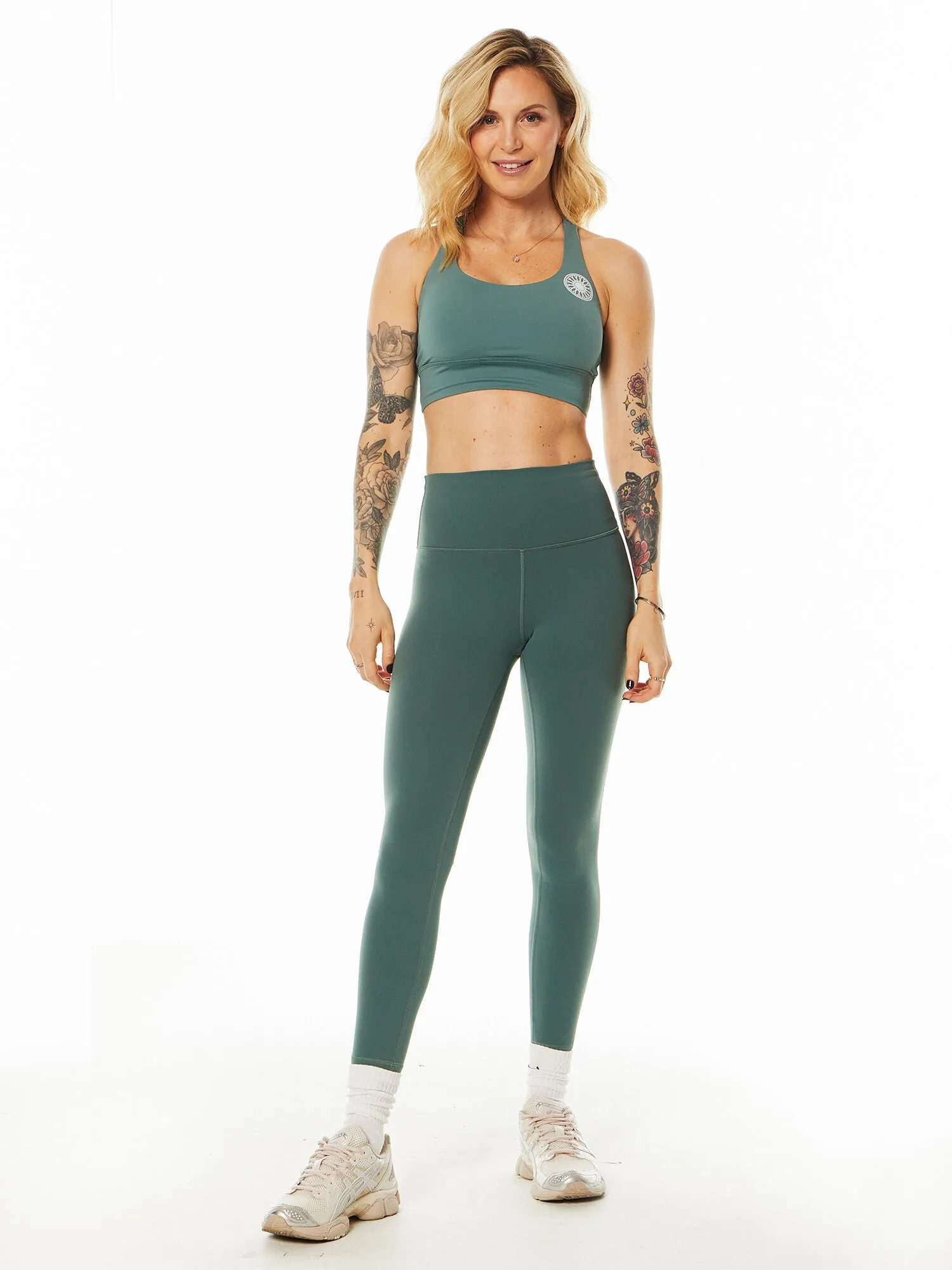 Lululemon | Energy Longline Bra | Medium Forest