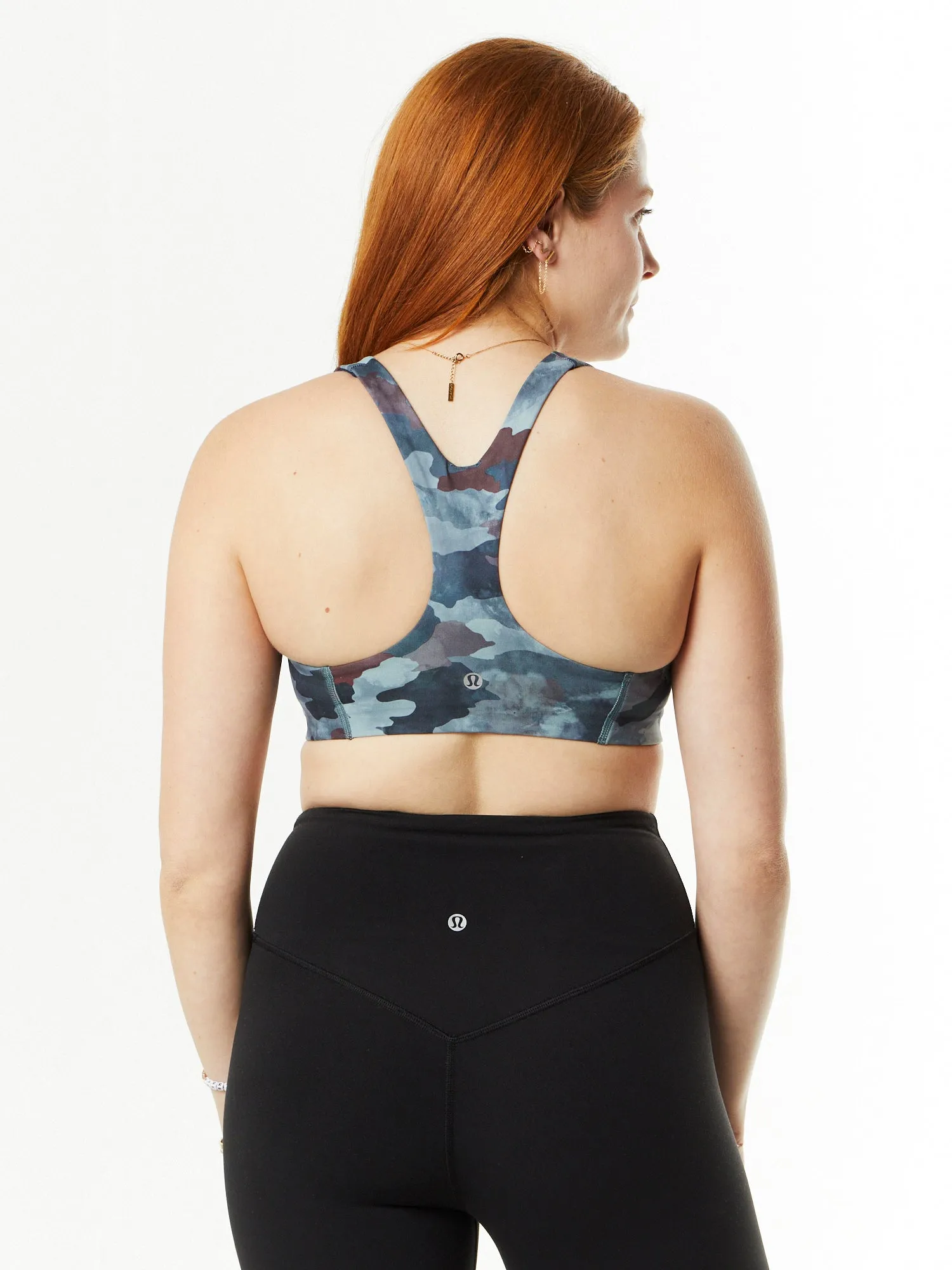 Lululemon | Wunder Train Bra | Heritage Camo Wash Mineralblue