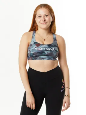 Lululemon | Wunder Train Bra | Heritage Camo Wash Mineralblue