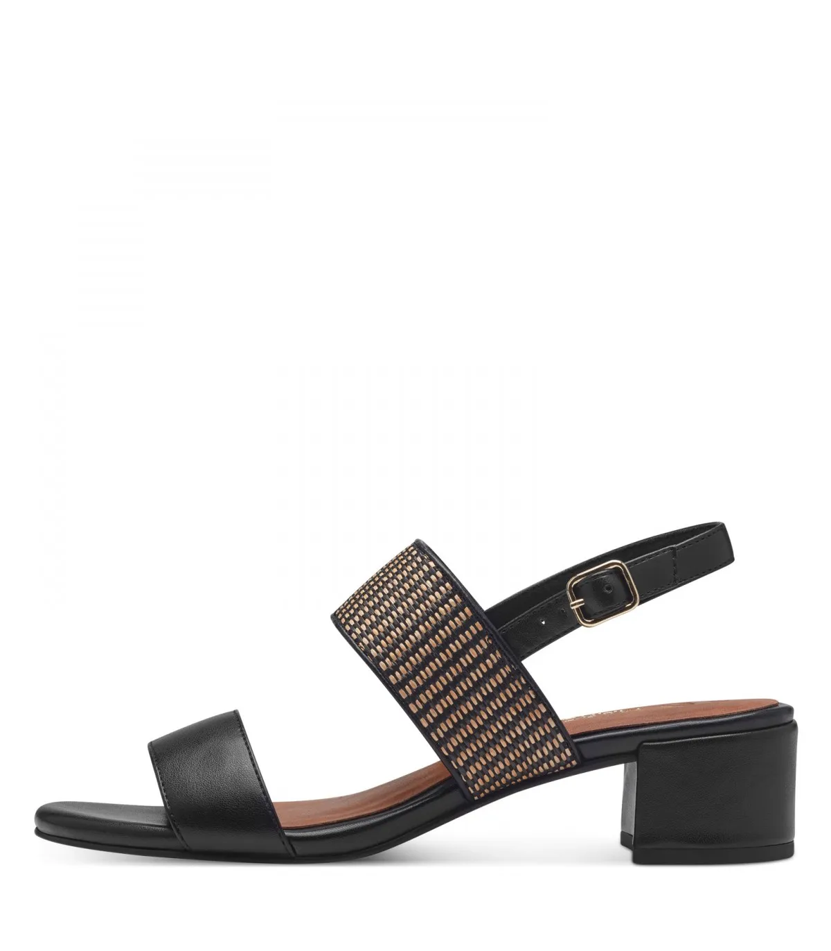 MARCO TOZZI Block Heel Black 28203