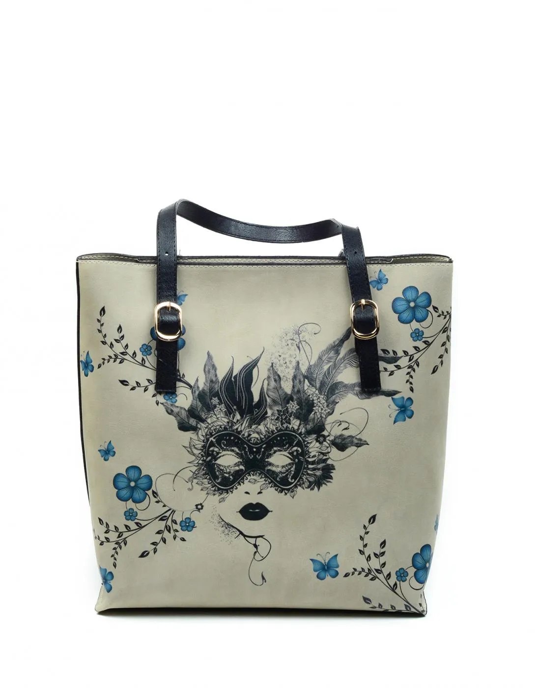 Masked Girl Hand Bags CAN315