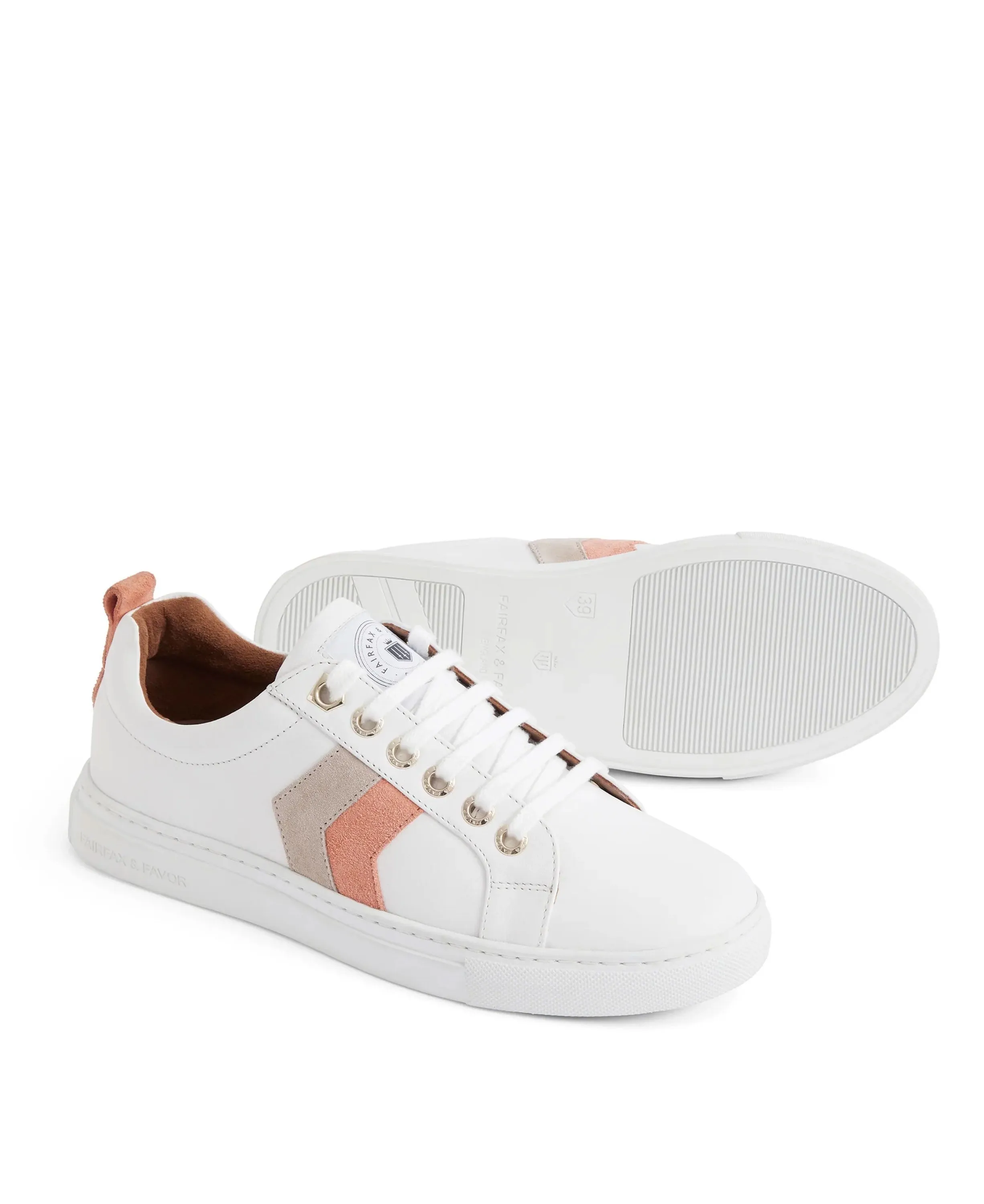 Melon/Stone White Alexandra Trainer