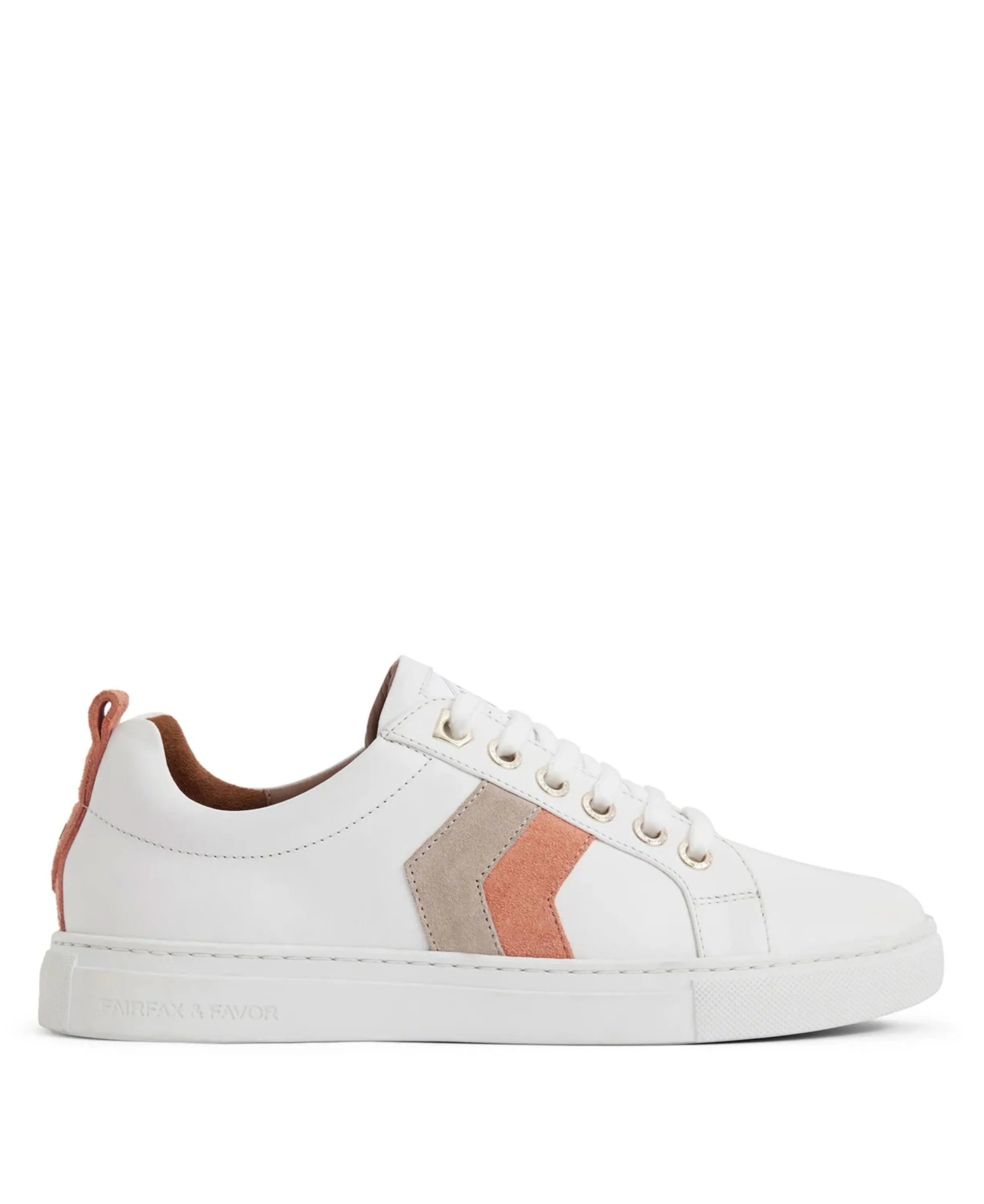 Melon/Stone White Alexandra Trainer