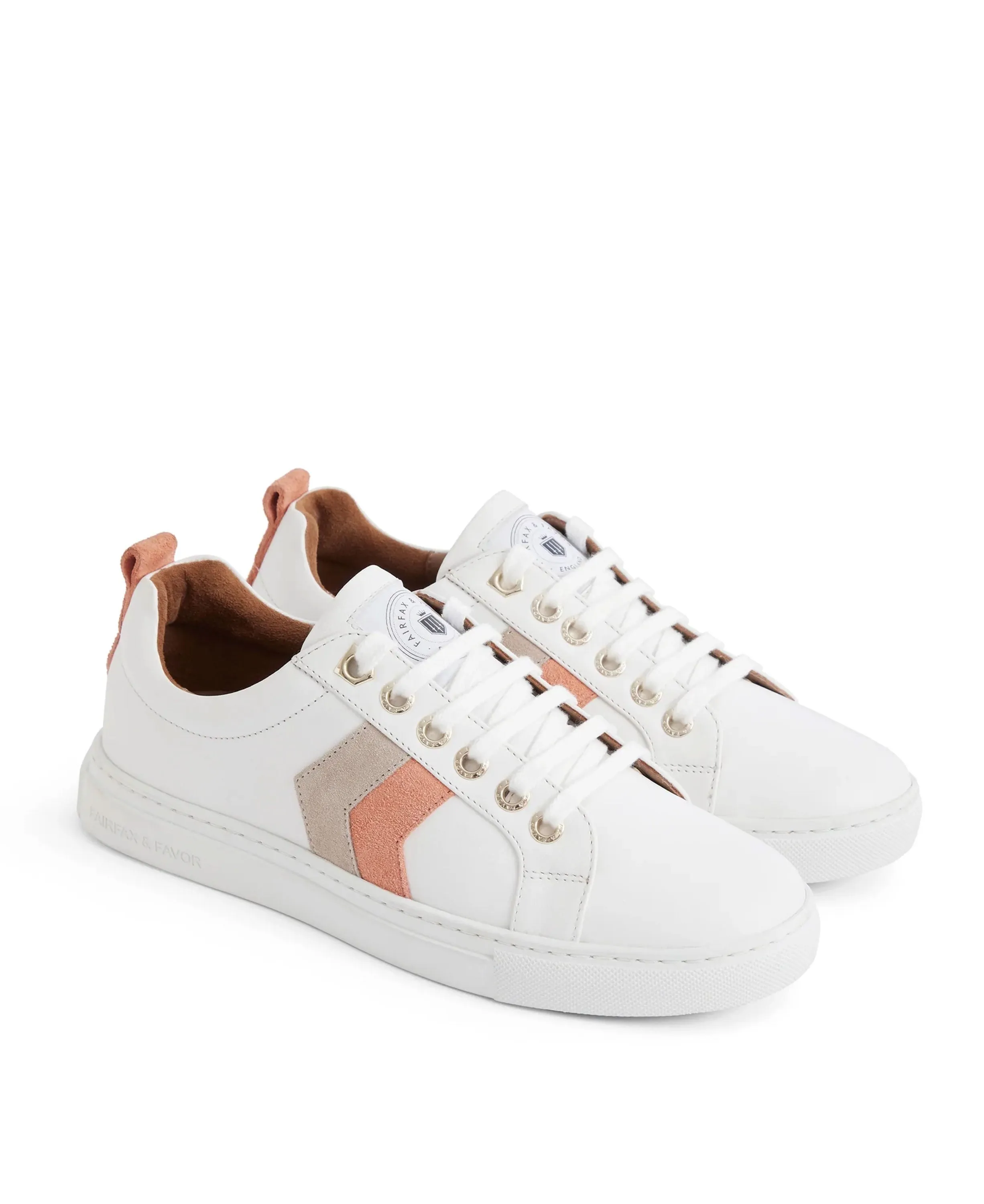 Melon/Stone White Alexandra Trainer