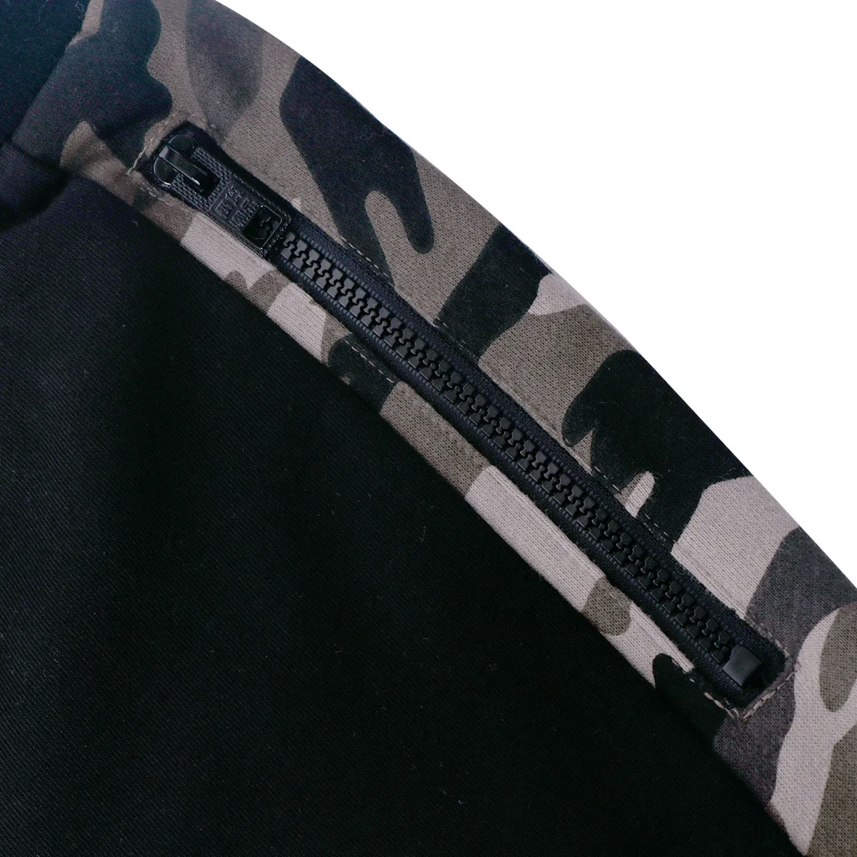 Mens Joggers Sport Camo Sweatpants size S M L XL CHARCOAL BLACK