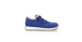 Men's Leather Running Sneakers 57166