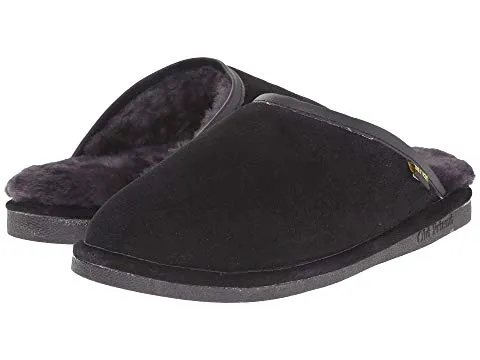  Men's Scuff Slipper in Black  