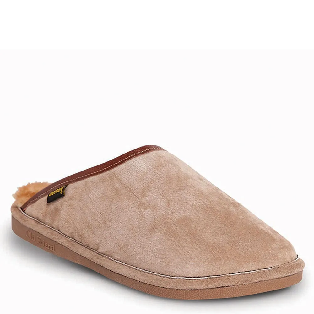  Men's Scuff Slipper in Chestnut  