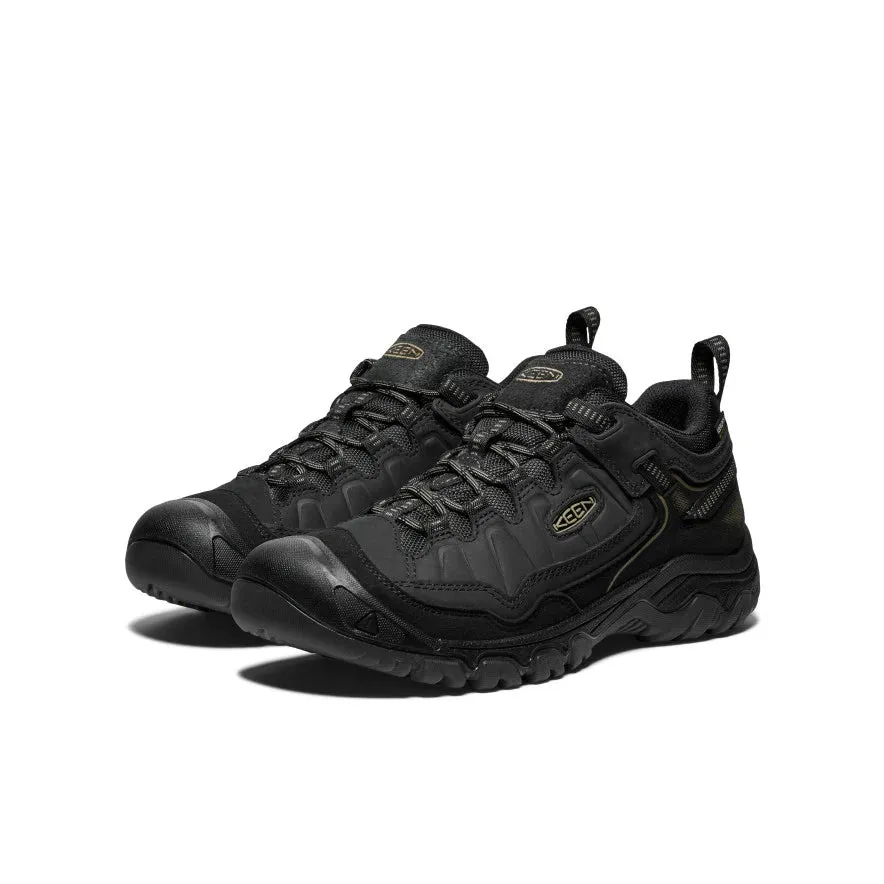  Men's Targhee IV Waterproof Hiker in Triple Black  