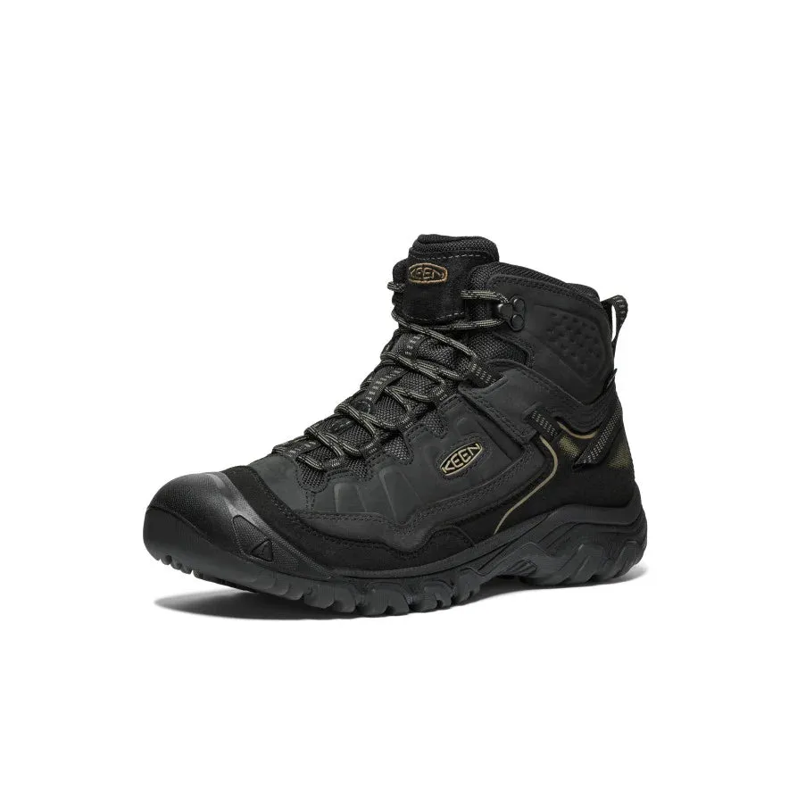  Men's Targhee IV Waterproof Low Cut Hiker in Triple Black  