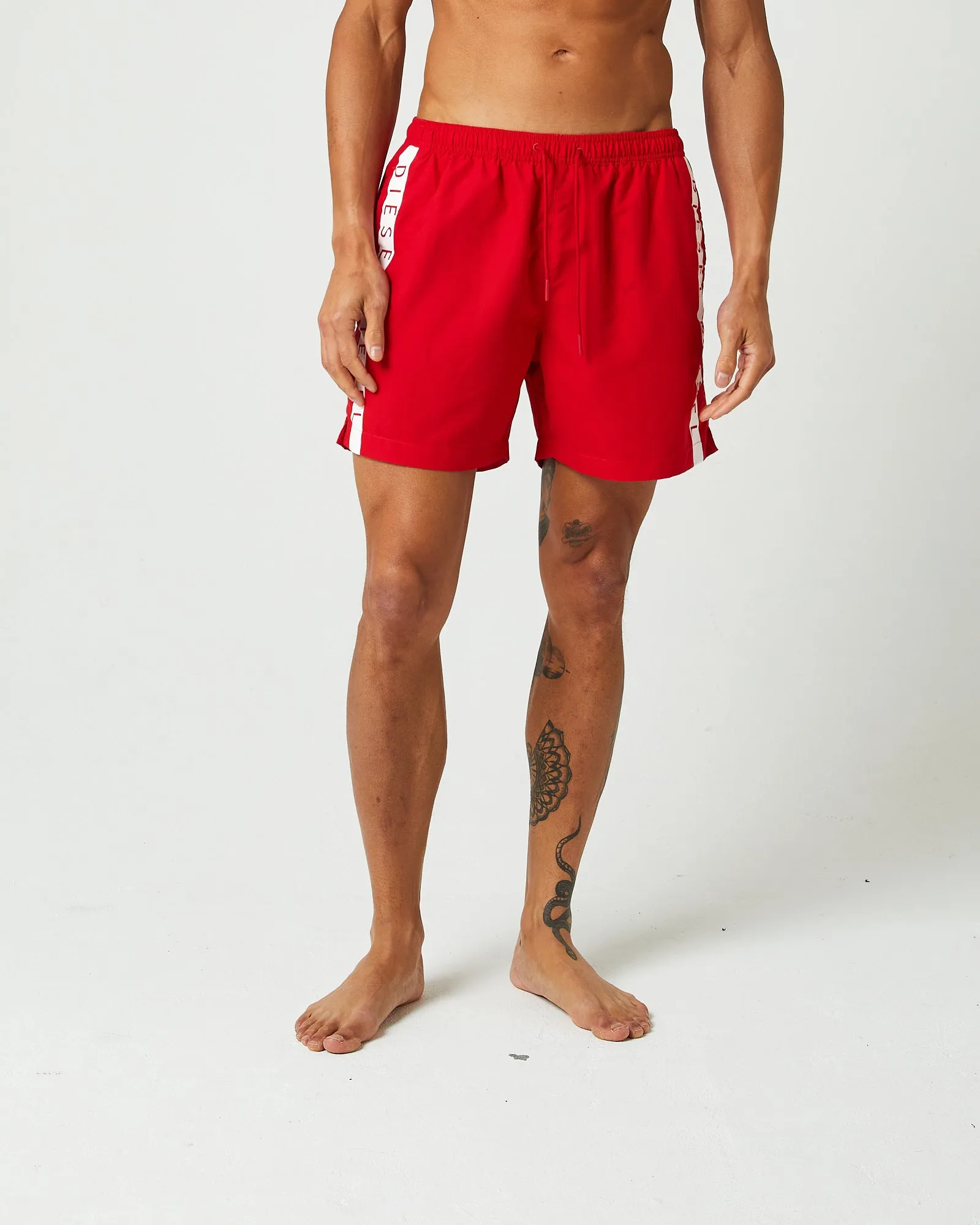 Milo Men's Red Navy Swim Shorts