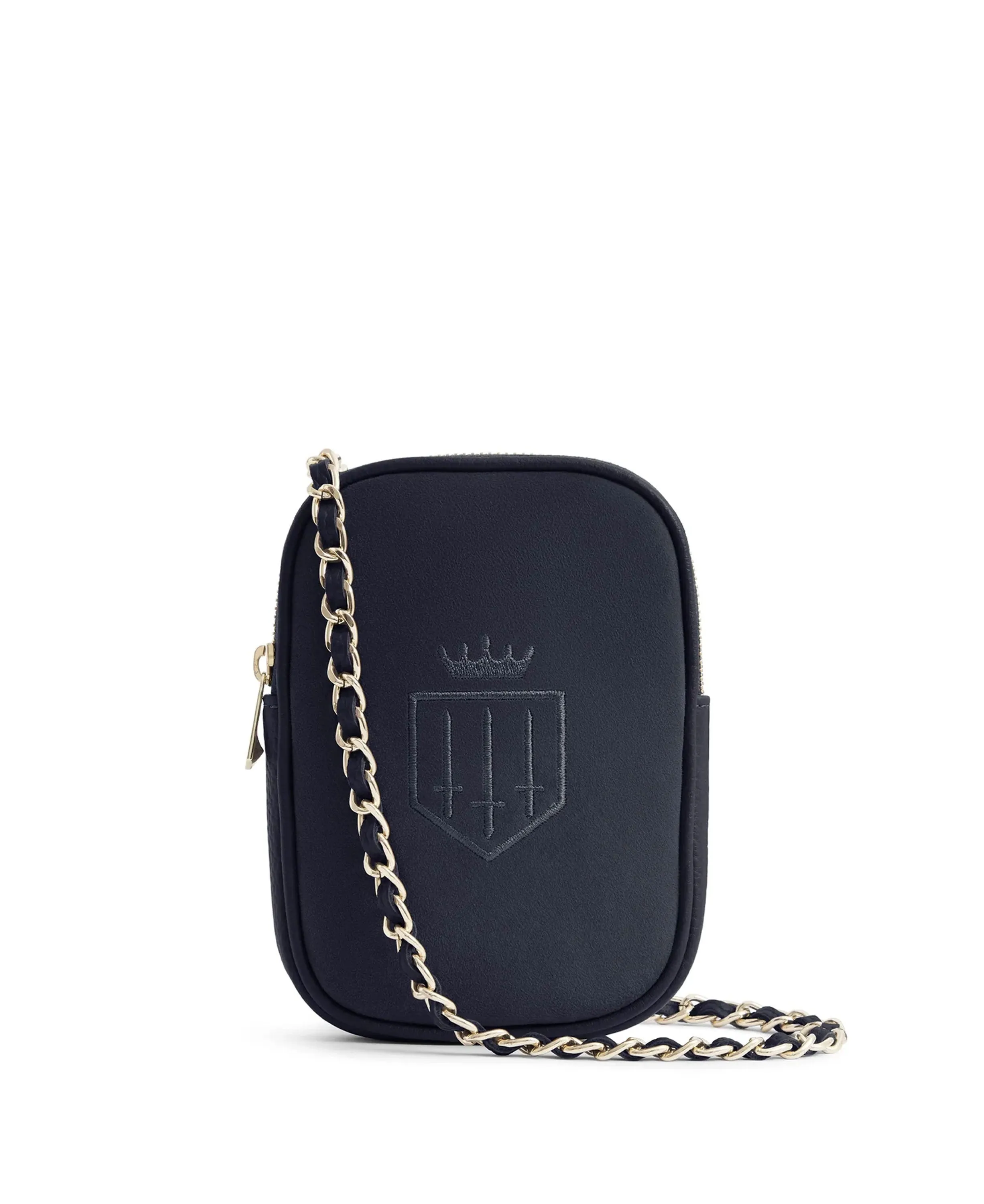 Mini Navy Finsbury Cross Body Bag