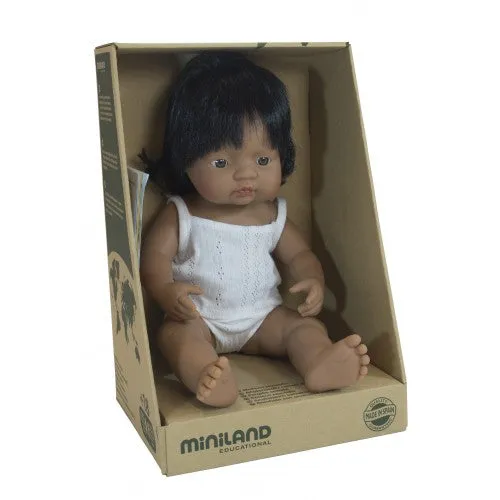 38cm Latin American/Hispanic Miniland Doll