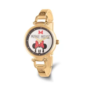 Minnie Mouse Gold-tone Watch for Women from Disney.