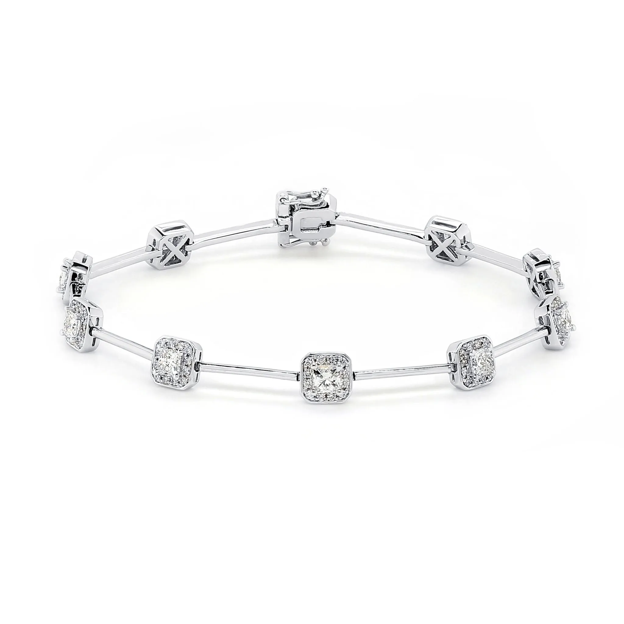 My Girl Diamond Station Bracelet