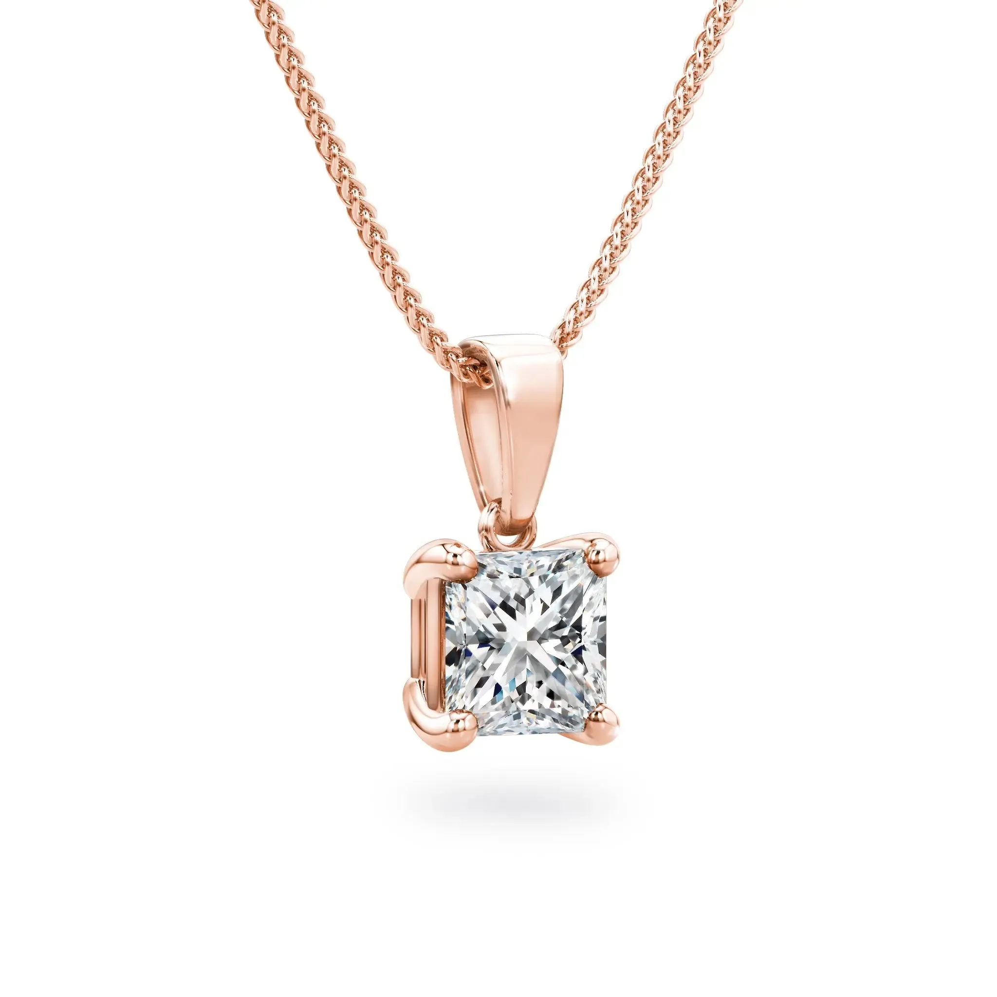 My Girl Solitaire Diamond Pendant