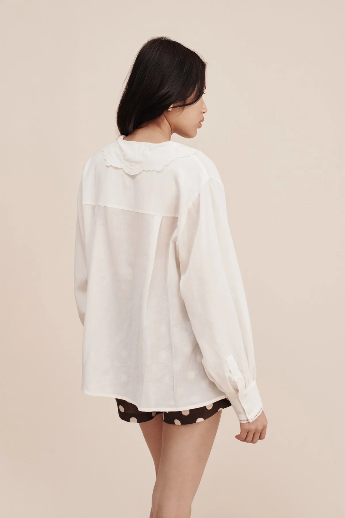 MYLAH Top - CREAM