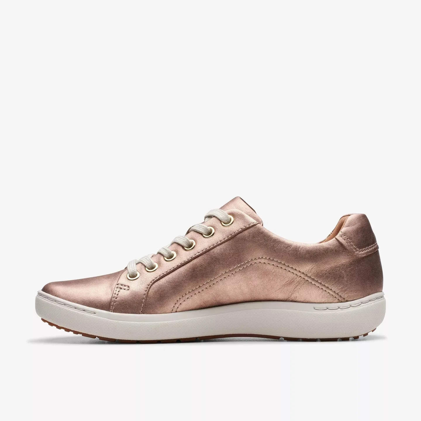  Nalle Lightweight Zip Sneaker WIDE in Rose Gold  