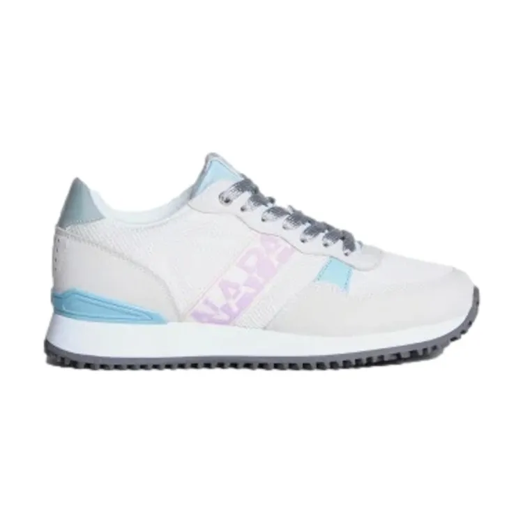 Napapijri White Lace-Up Women's Sneakers S4ASTRA01