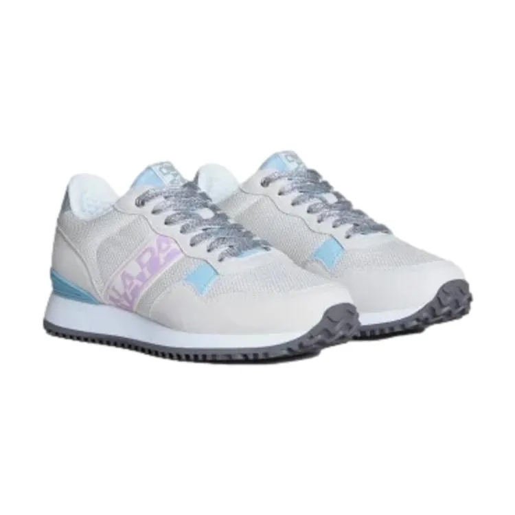 Napapijri White Lace-Up Women's Sneakers S4ASTRA01