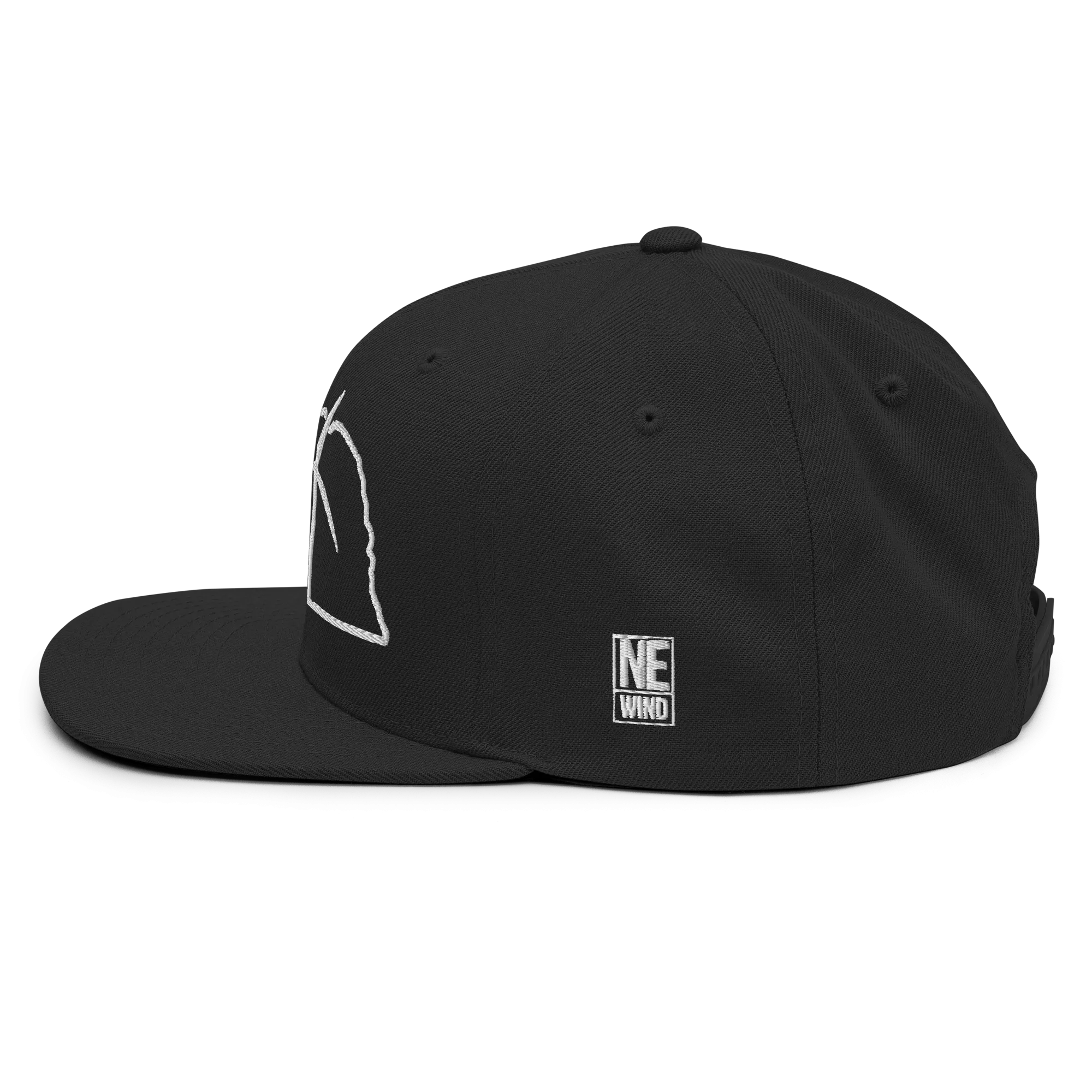 Nebraska Wind Snapback Hat