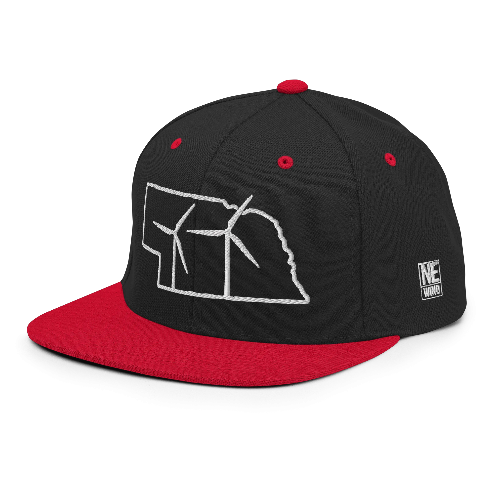 Nebraska Wind Snapback Hat