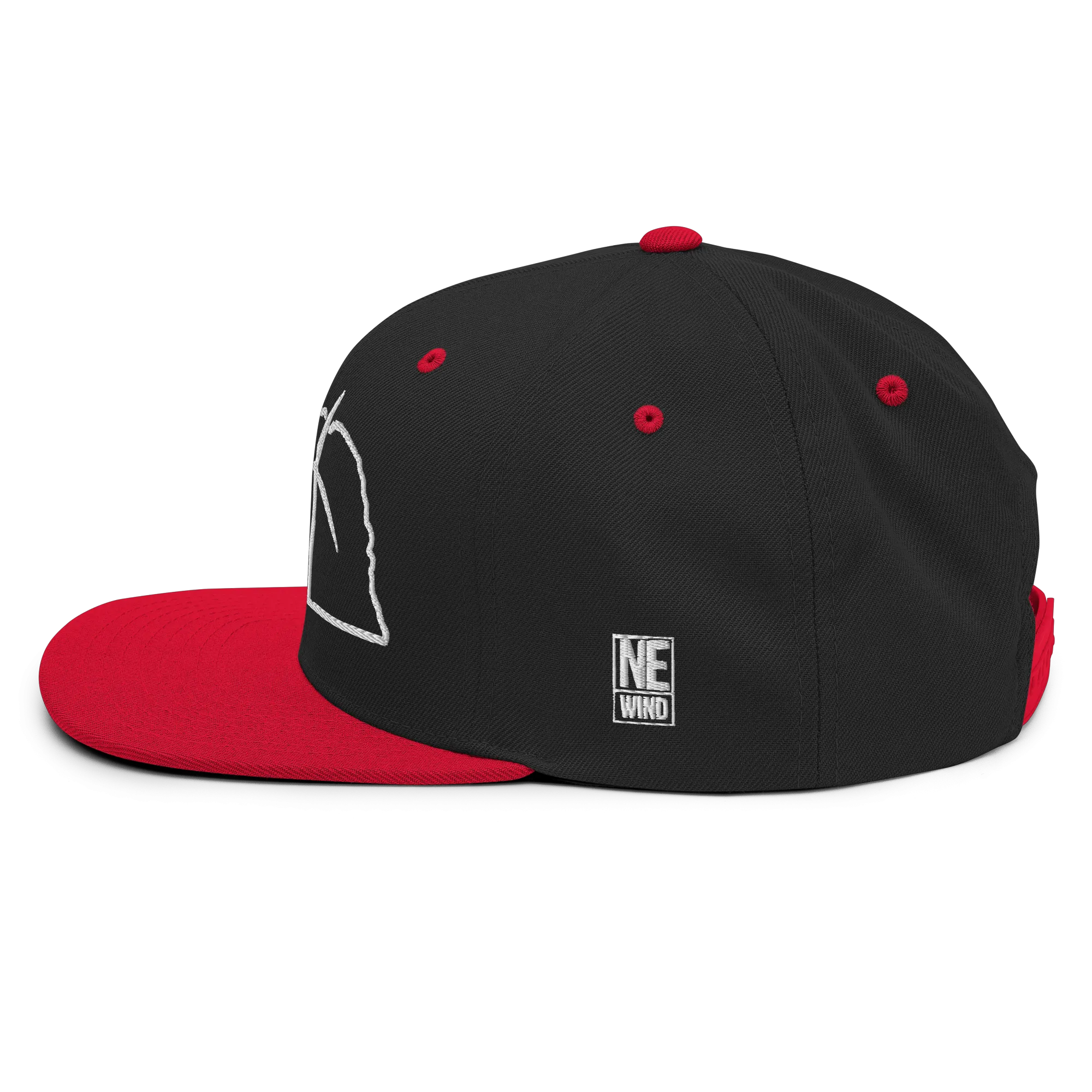 Nebraska Wind Snapback Hat