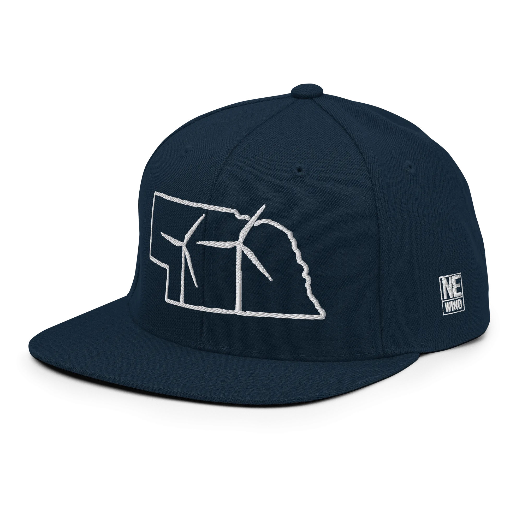 Nebraska Wind Snapback Hat