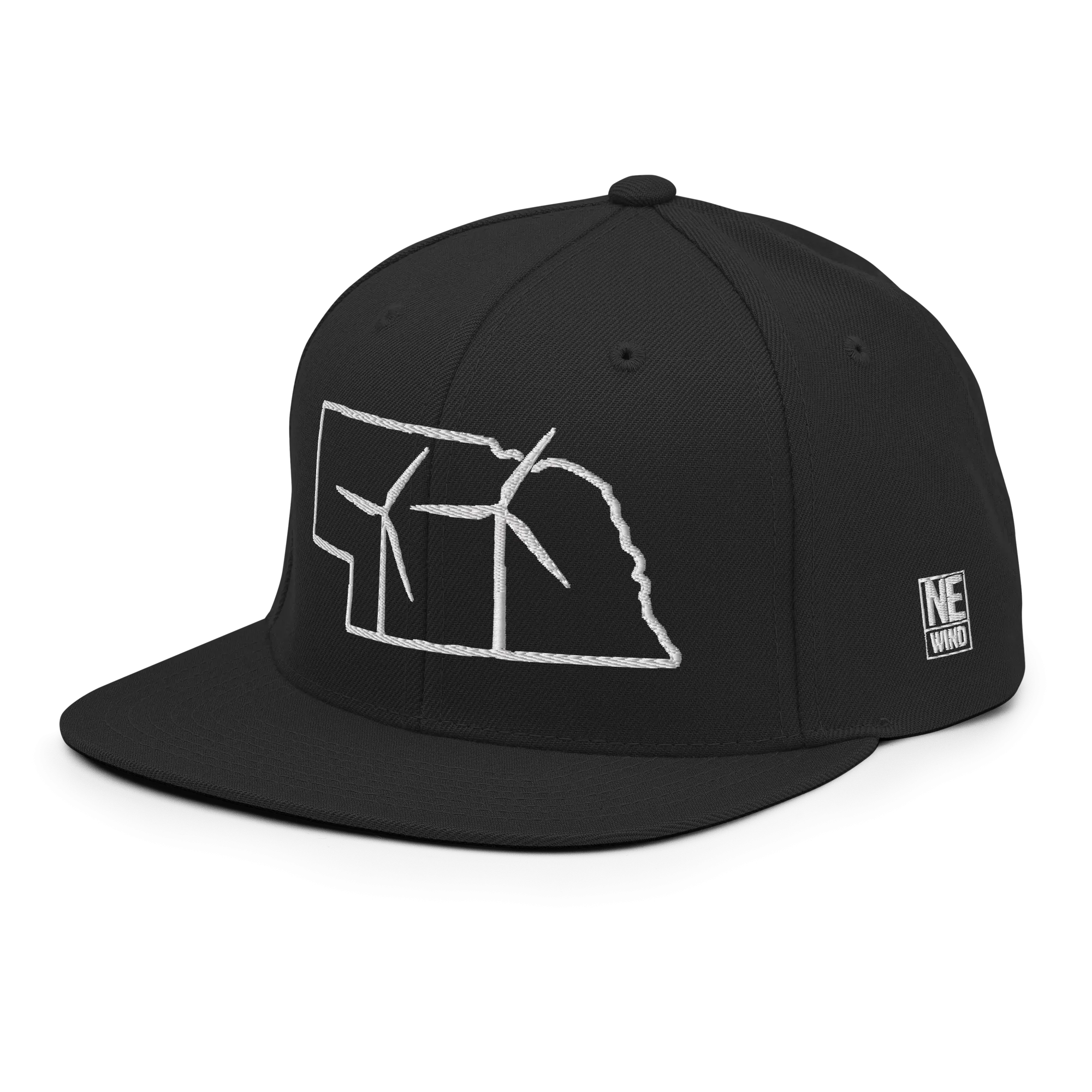 Nebraska Wind Snapback Hat