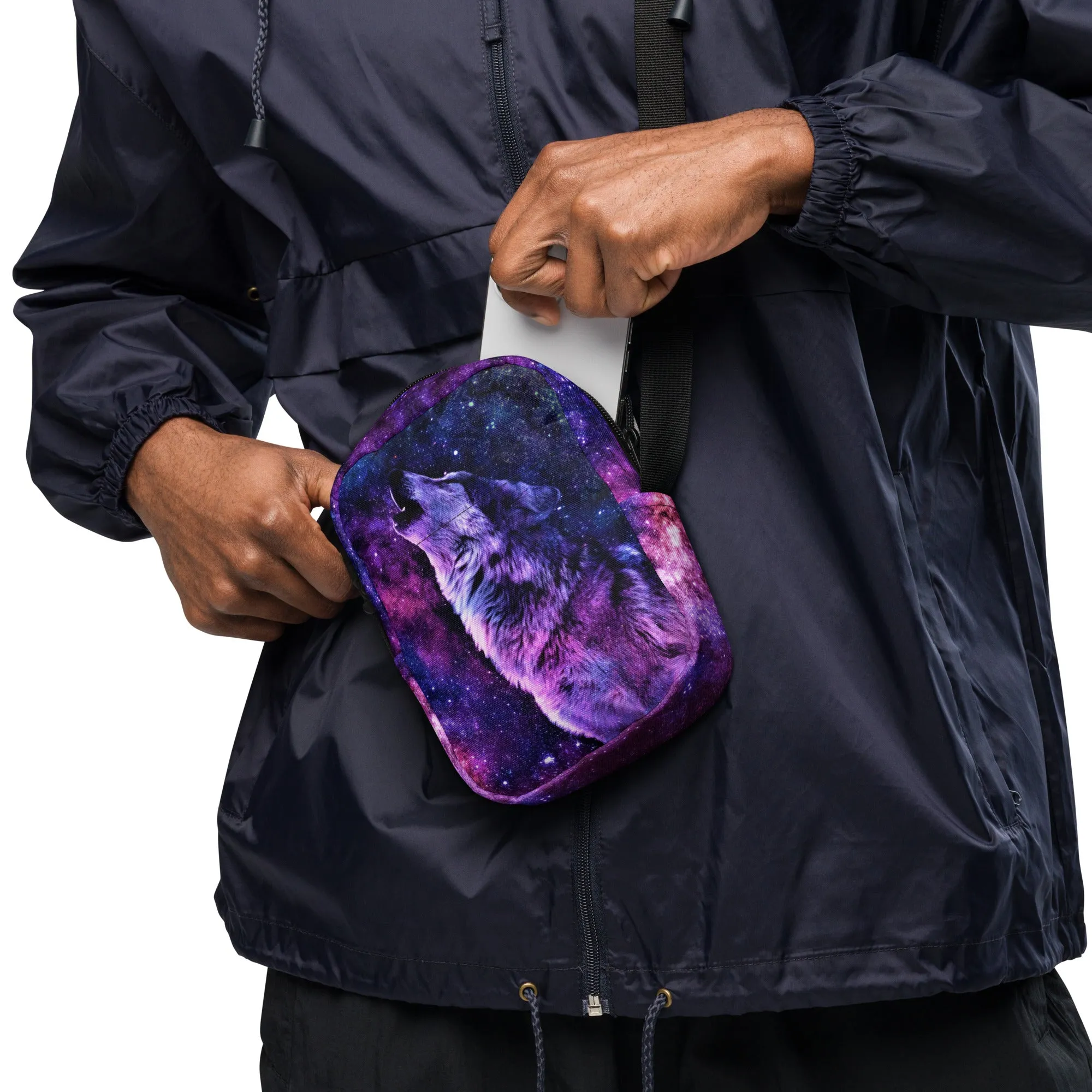 Nebula Wolf Utility Crossbody Bag