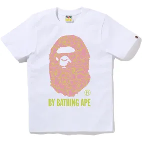 Neon Camo Bathing Ape T-Shirt Women