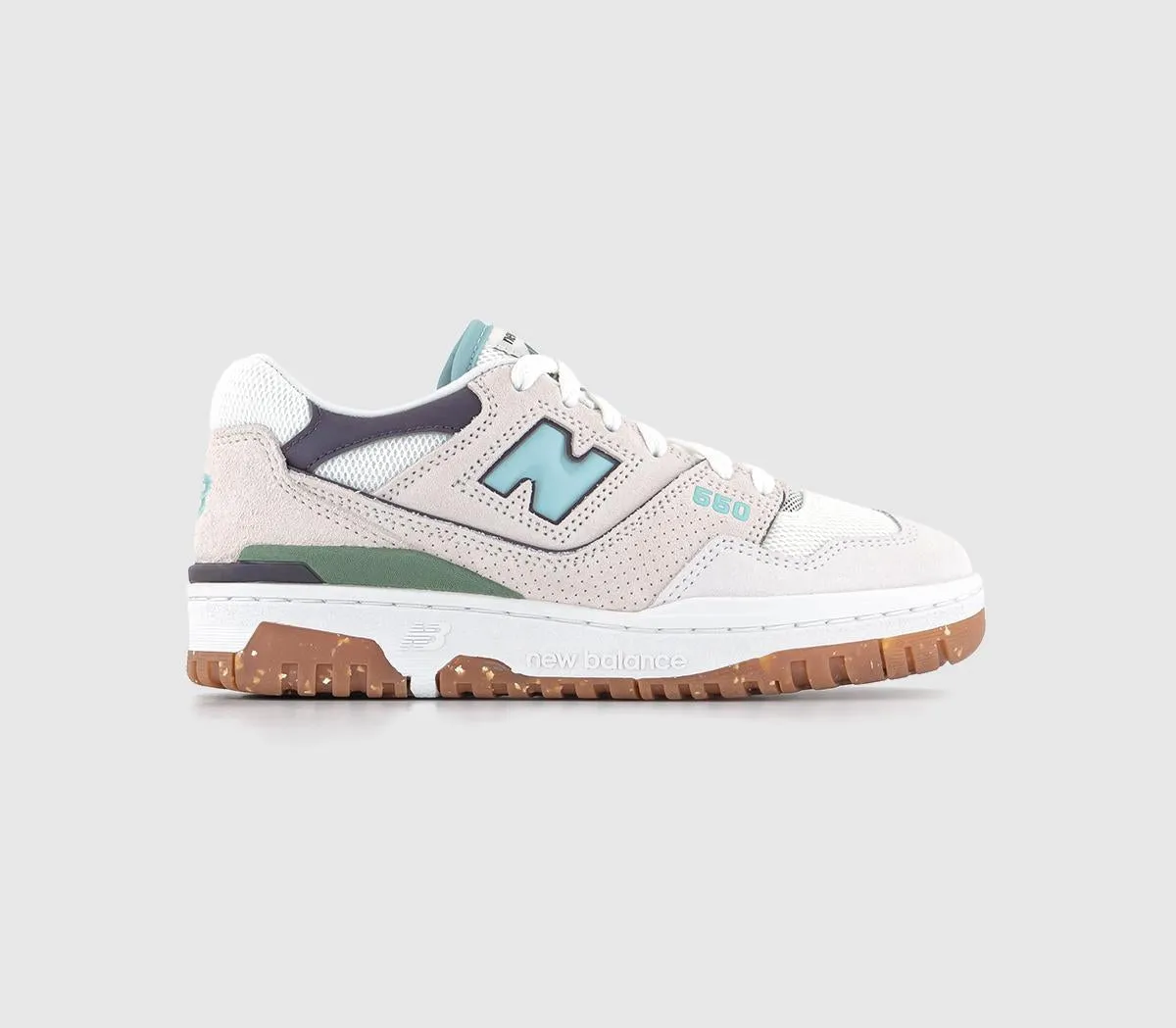 New Balance BB550 Sea Salt Teal Shoes