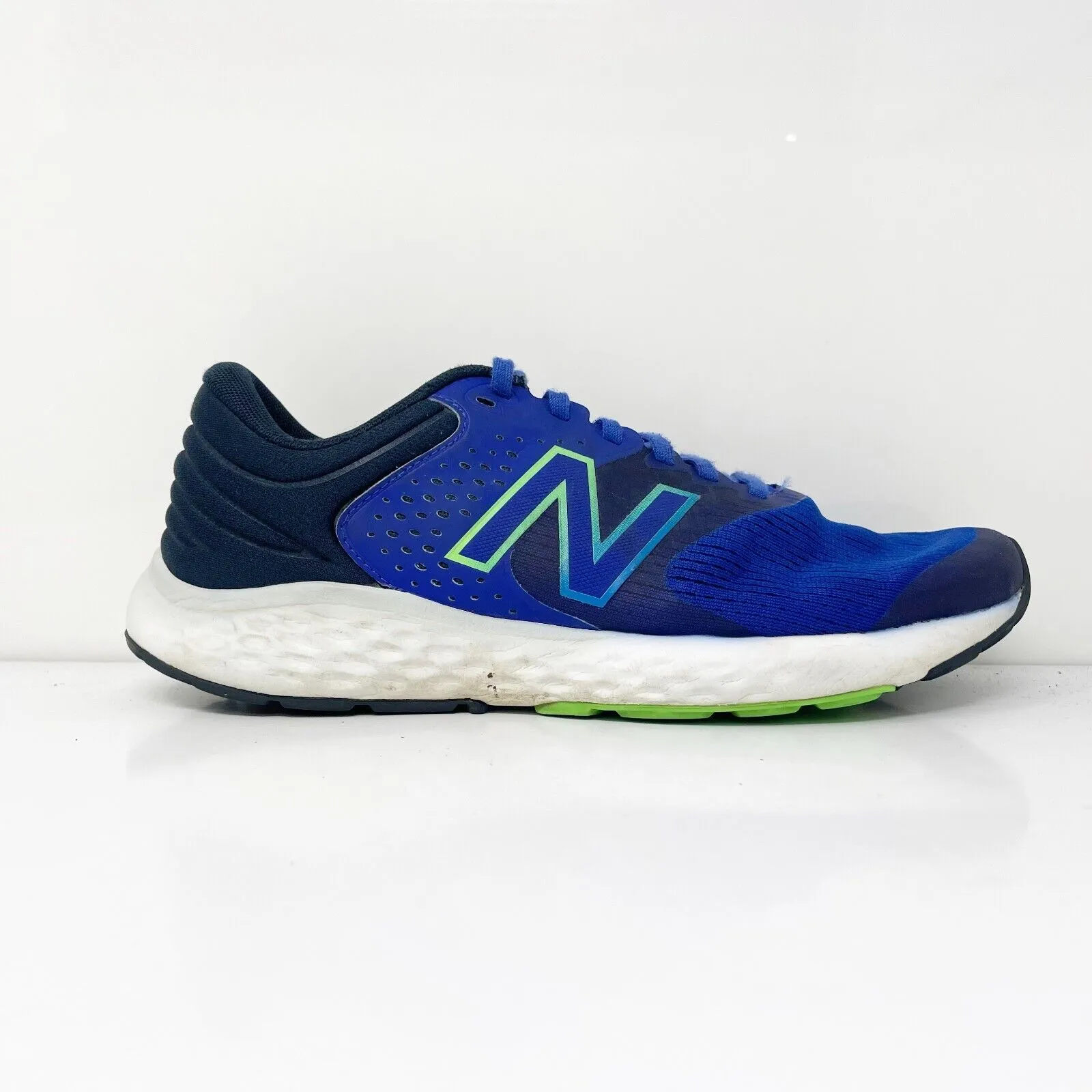 New Balance Mens 520 V7 M520RB7 Blue Running Shoes Sneakers Size 9.5 4E